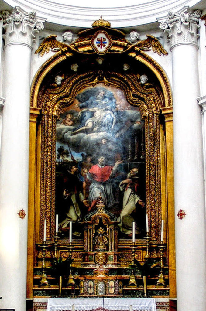pierre-mignard-high-altar-san-carlo-alle-quattro-fontane-rome